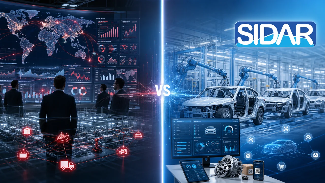 مقایسه SAP با سیدار