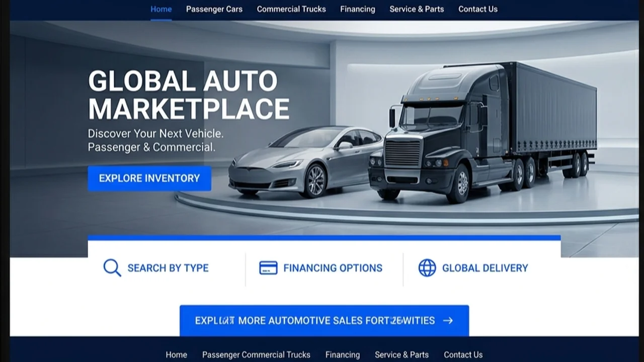 Purchasing Software for Passenger and Heavy Vehicle Sales