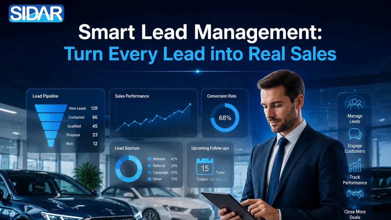 ما هي إدارة لید المبيعات في قطاع السيارات وكيف يحول CRM المدمج الزبائن الإلكترونيين إلى مشترين حقيقيين؟